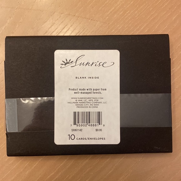 Sunrise - Blank Cards (bicycle with flower basket) - Picture 3 of 3